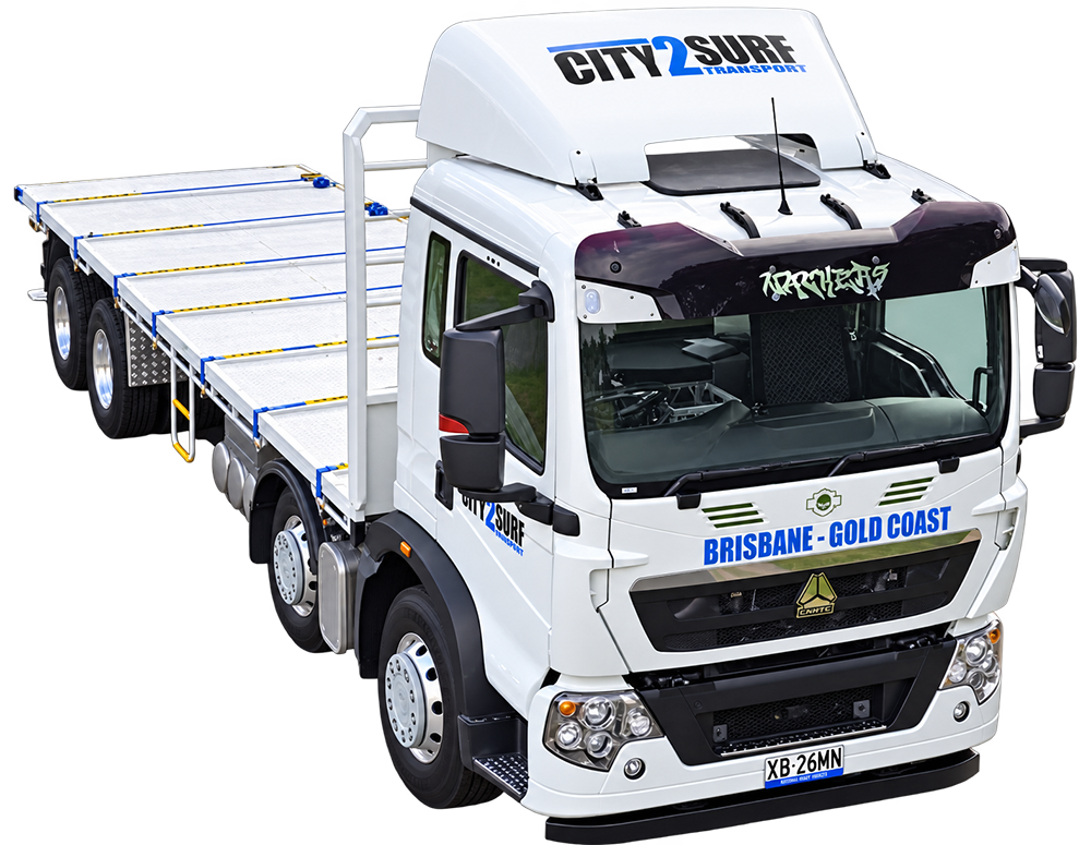 City 2 Surf Transport flatbed truck